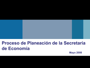 Presentaci&oacute;n Secretar&iacute;a de Econom&iacute;a
