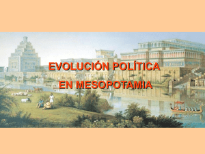 evolución política en Mesopotamia