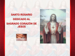 Santo Rosario con letanías al Sagrado Corazón de Jesús