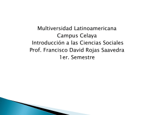 III Identificas el ámbito de las Ciencias Sociales