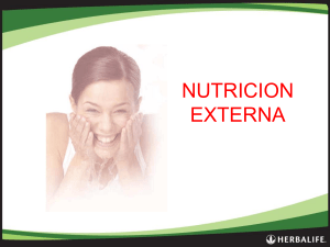 NUTRICION EXTERNA