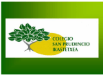 Sin título de diapositiva - Colegio San Prudencio Ikastetxea