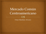 Mercado Común Centroamericano (MCCA)
