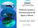 Rectoría y Viceministerio de Agua y Mares