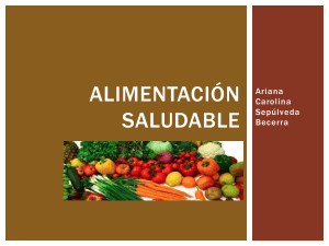 Alimentación Saludable
