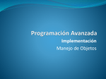 16 - Implementación - Manejo de Objetos Archivo