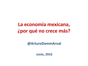 Economía mexicana, ¿por qué no crece más?