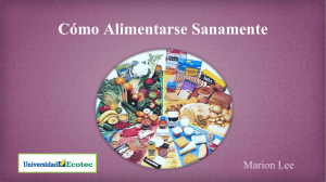 Claves para una buena alimentación