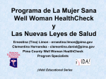 El Programa de Well Woman HealthCheck