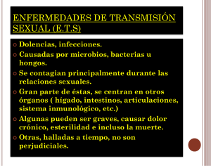 enfermedades de transmisión sexual (ets)