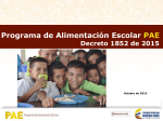 Presentación Decreto 1852 de 2015