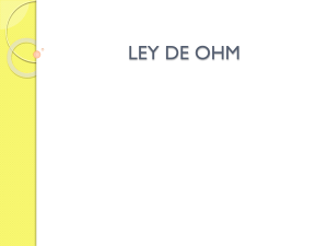 LEY DE OHM - WordPress.com