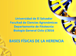 Basesfisicasdelaherencia - Facultad de Ciencias Agronómicas