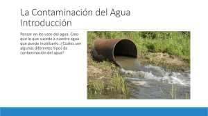 Water Pollution Introduction