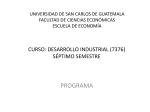 curso: desarrollo industrial (7376) séptimo