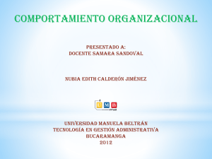 Establecer la utilidad de estudiar el comportamiento organizacional