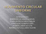 MOVIMIENTO CIRCULAR UNIFORME