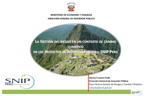 Presentaci&oacute;n de PowerPoint - 1er Foro Nacional de Adaptaci&oacute;n al