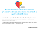 Promoción de la Salud Cardiovascular en Preescolares