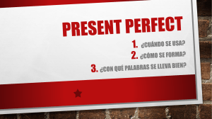 Present perfect