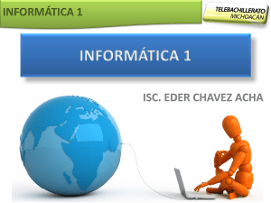 INFORMATICA 1(Programa) - blog de eder chavez acha