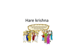 Hare krishna