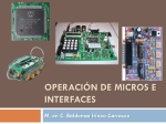 Operación de Micros e Interfaces