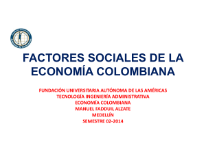 los aspectos medioambientales en colombia