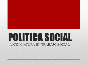politica social