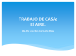 TRABAJO DE CASA: El AIRE.