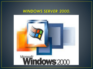 windows server 2000