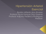 Hipertensión Arterial Esencial