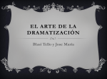 Teatro. El arte de la dramatización