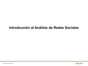Introducción al Análisis de Redes Sociales