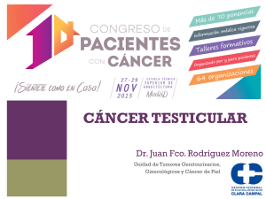 cáncer testicular