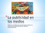 La publicidad en los medios