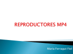 Mercado Actual REPRODUCTORES MP4