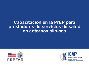 PrEP Training for Providers in Clinical Settings