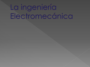 La ingeniería Electromecánica - fundamentos-investigacion-elec