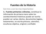 Fuentes de la Historia - Ecomundo Centro de Estudios