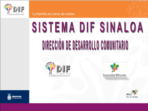 Diapositiva 1 - DIF Nacional