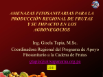 plagas cuarentenarias vegetales importantes para panamá