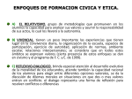 ENFOQUES DE FORMACION CIVICA Y ETICA.
