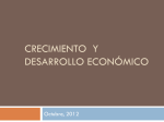Crecimiento y desarrollo económico