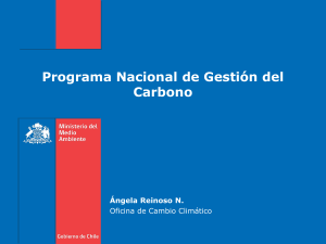 Slide 1 - Ministerio del Medio Ambiente