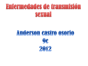 Enfermedades de transmisión sexual Anderson castro osorio 9c