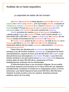 La capacidad de hablar del ser humano