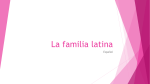 La familia latina - Silver Wolf Foreign Language