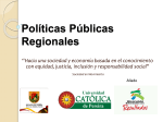 Políticas Públicas Regionales