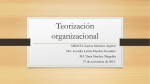 Teorización organizacional